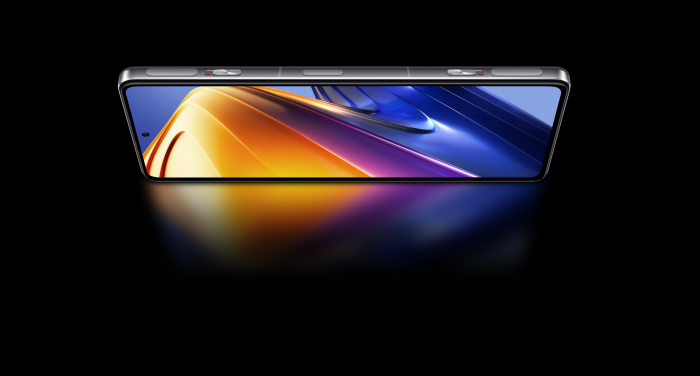 Das Poco F4 GT hat Schultertasten, die sich über Schieberegler ausfahren lassen. (Bild: Poco)